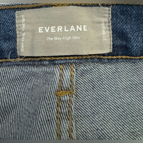 Everlane Women’s The Way High Slim Jeans Size- 27 Regular - Picture 8 of 12